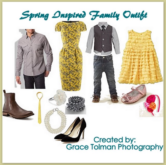 Spring Family Portrait Outfit Ideas