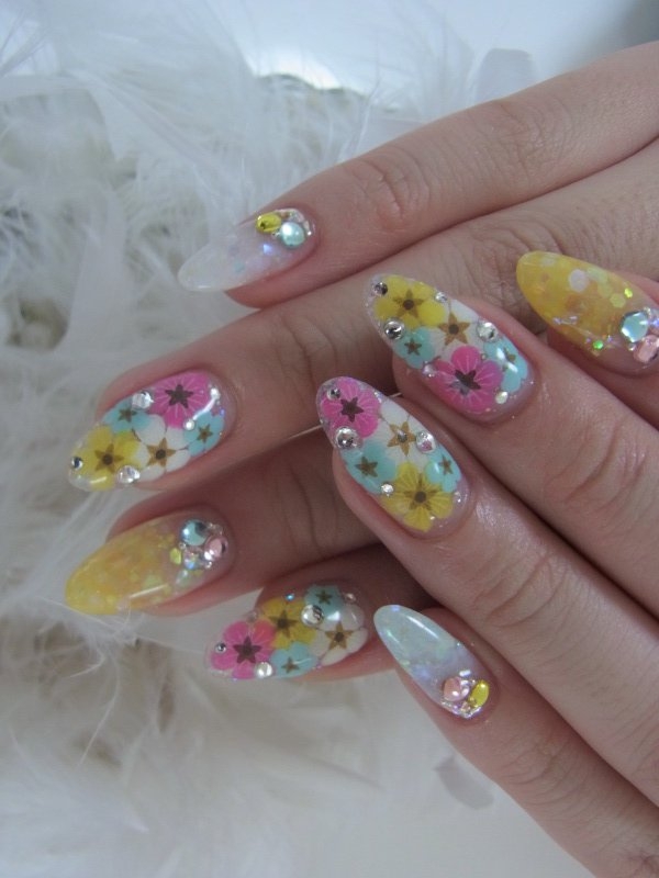 14 Summer Acrylic Nail Designs Ideas Images