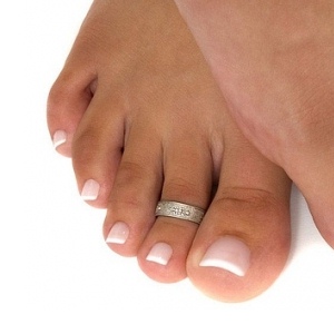 Toe Nail Designs French Tip