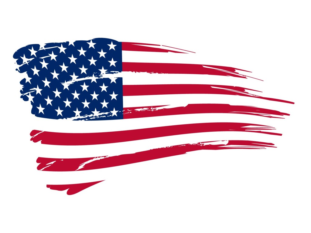 Transparent American Flag