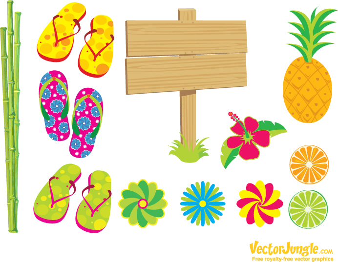 Tropical Beach Free Vector Clip Art Tropical Beach Free Vector Clip Art