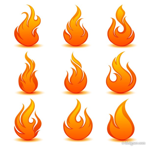 Vector Flame Icon