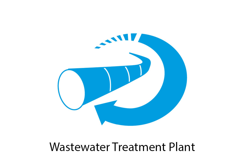 Wastewater Treatment Plant Icon