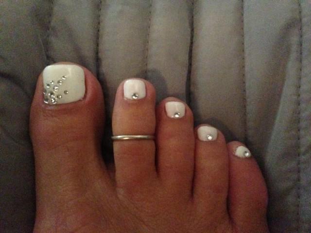 Wedding Toe Nail Ideas