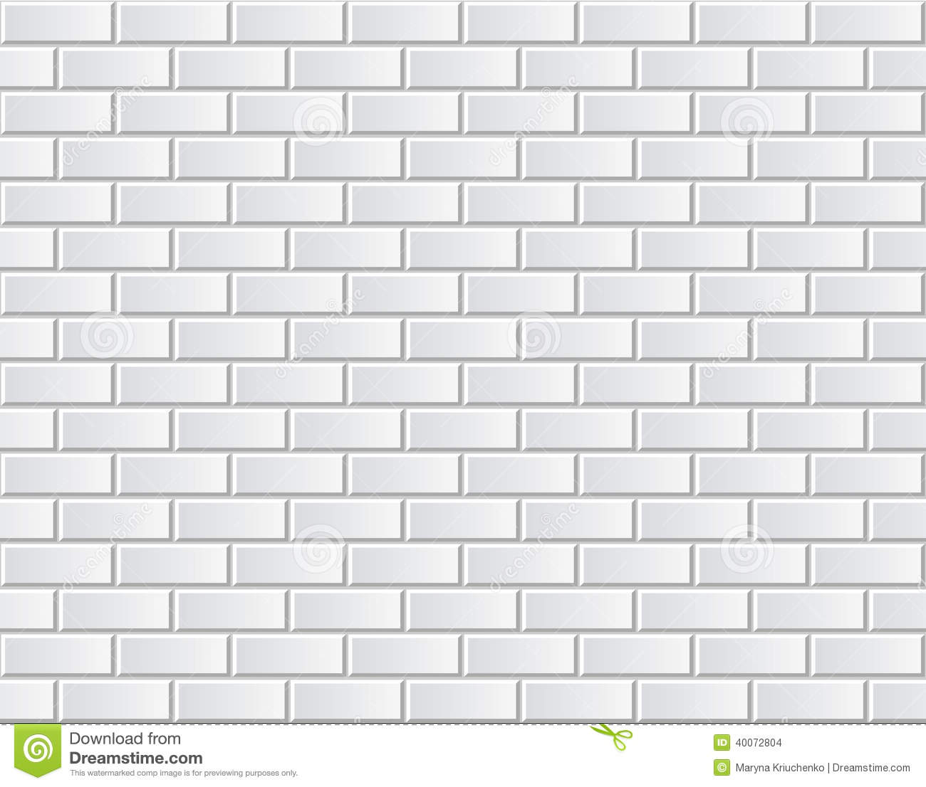 White Brick Wall Pattern