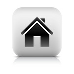 White Home Button Icon