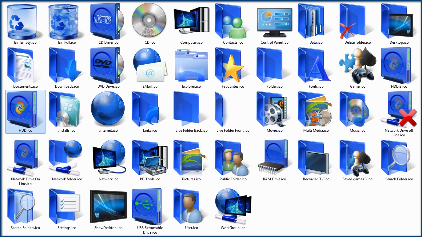 Windows 7 Icon Pack