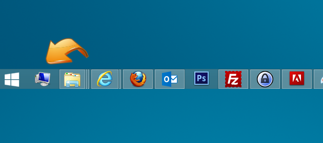 Windows 8 Taskbar Icons