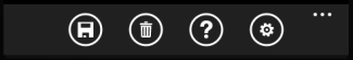 Windows Phone App Bar Icons