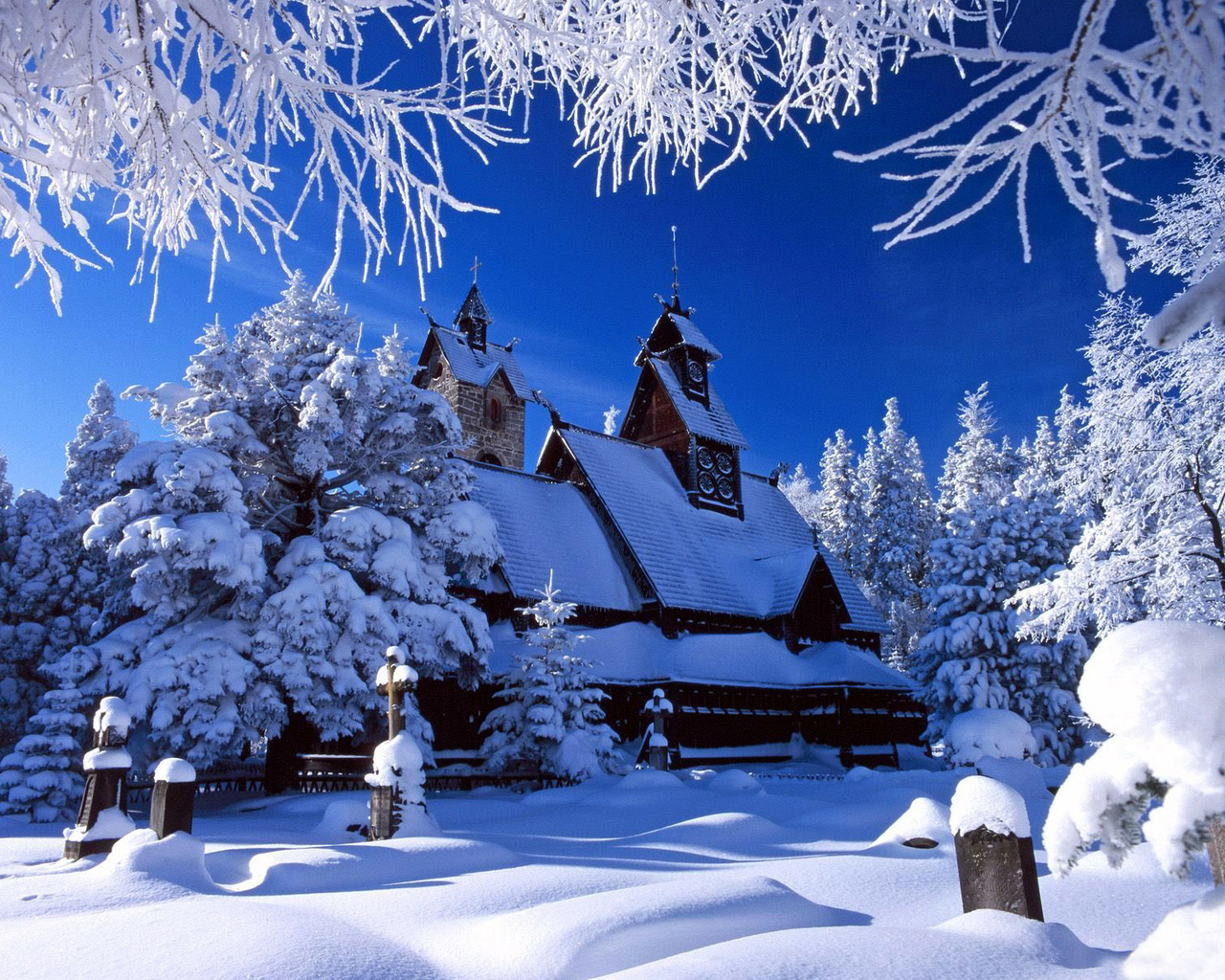 Winter Scenery Desktop