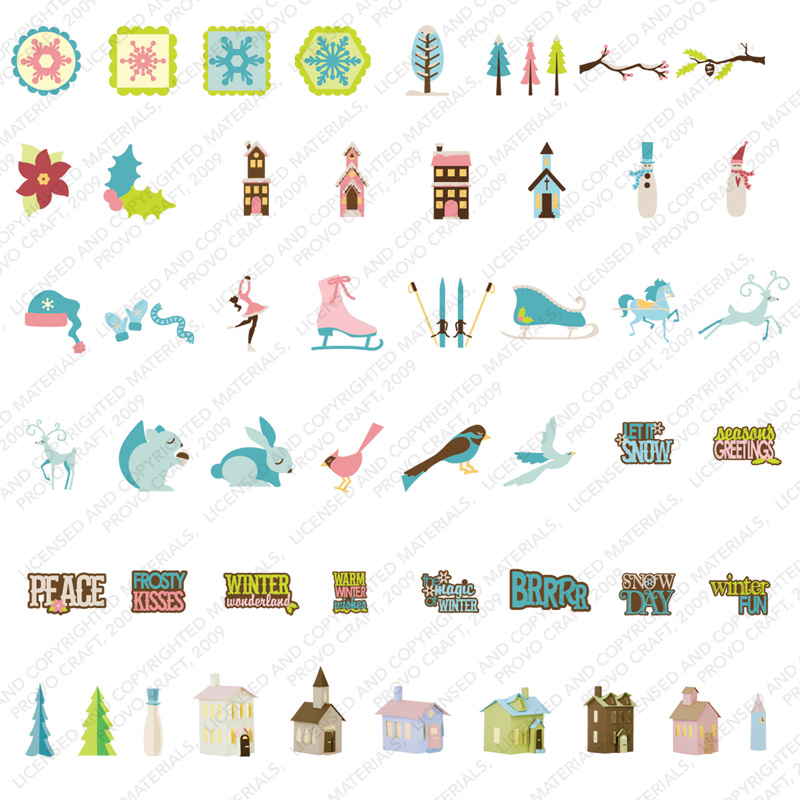 Winter Wonderland Cricut Cartridge Winter Wonderland Cricut Cartridge