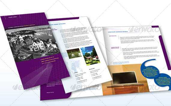 4 Page Brochure Template