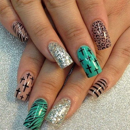 Acrylic Nail Art Design