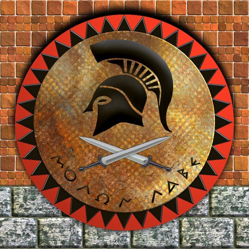 Ancient Spartan Shield Designs