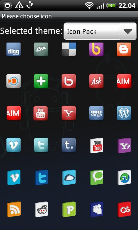 Android Icon Packs Go Launcher