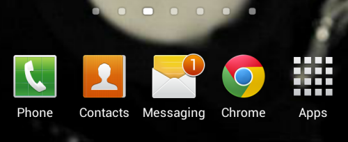 Android Text Message Icon