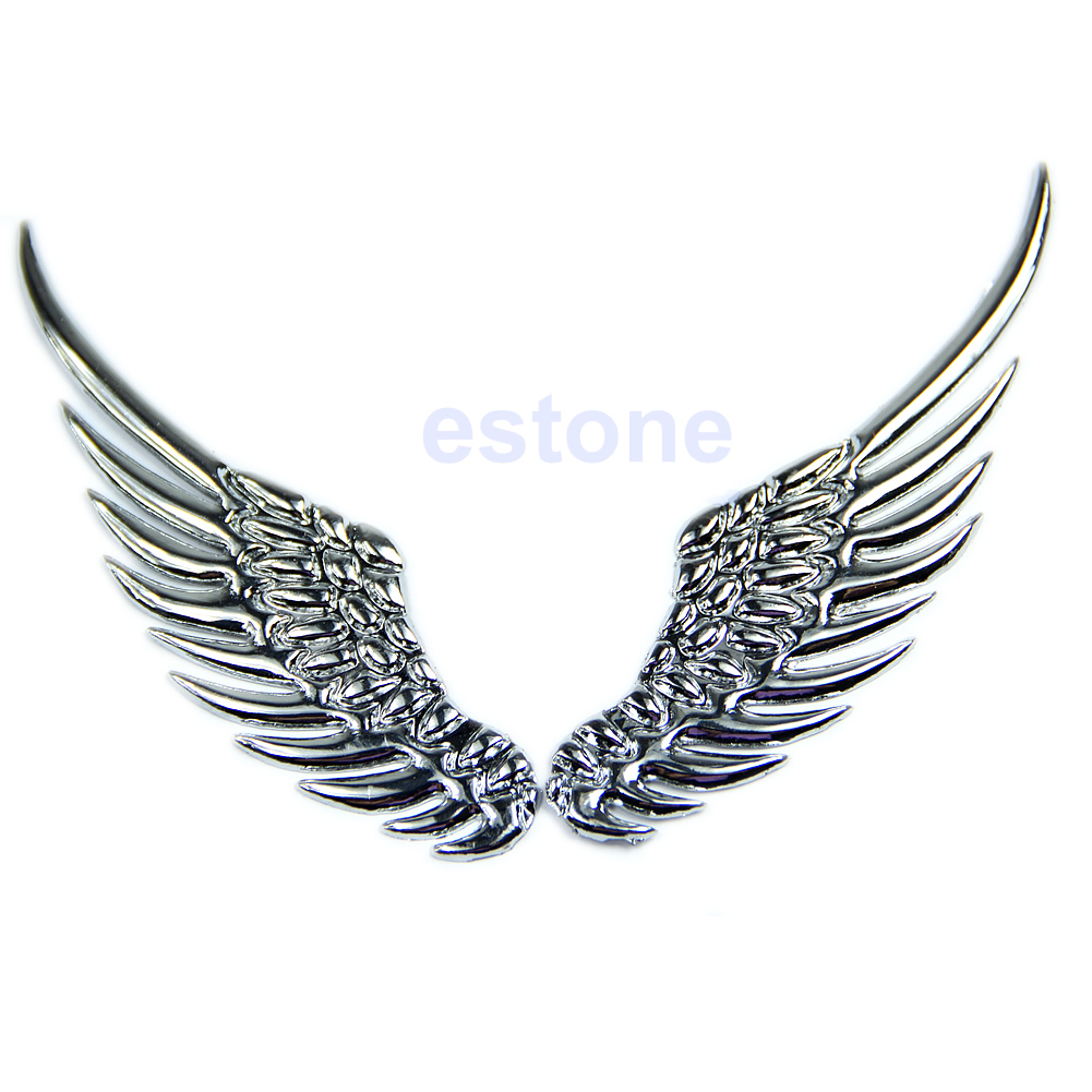 Angel Wing Car Emblems