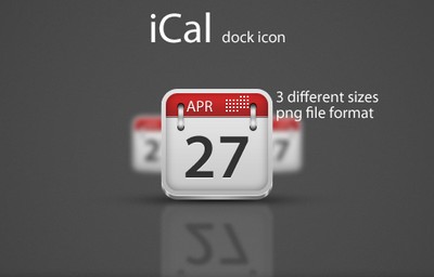 Apple iCal Mac Calendar Icon