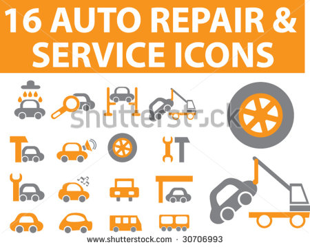 Automotive Repair Icons