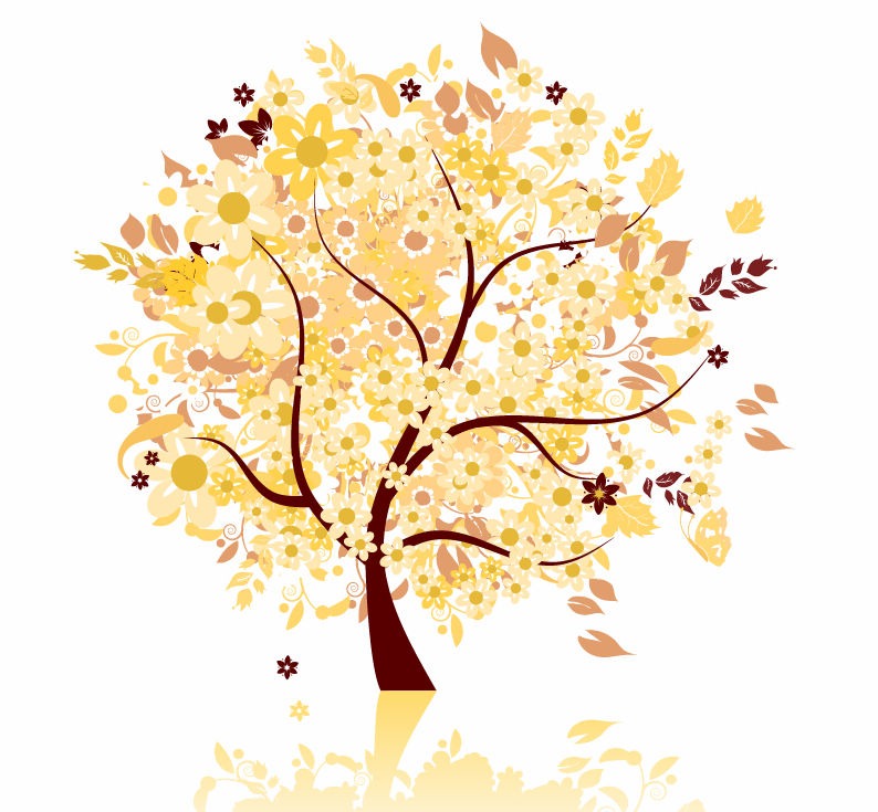 Autumn Tree Graphic Design Autumn Tree Graphic Design
