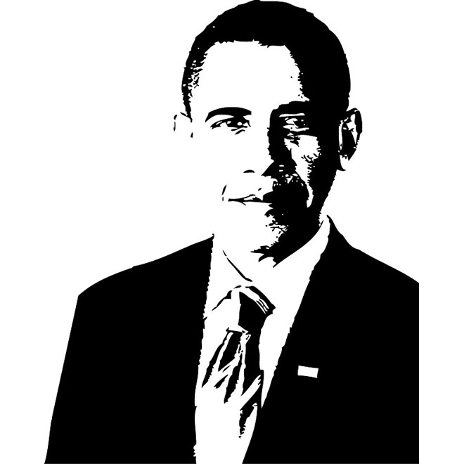 Barack Obama Clip Art Free