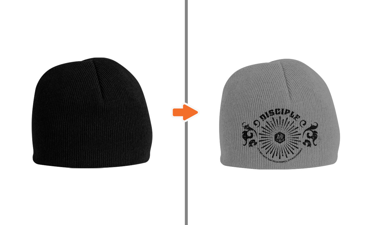 Beanie Hat Template