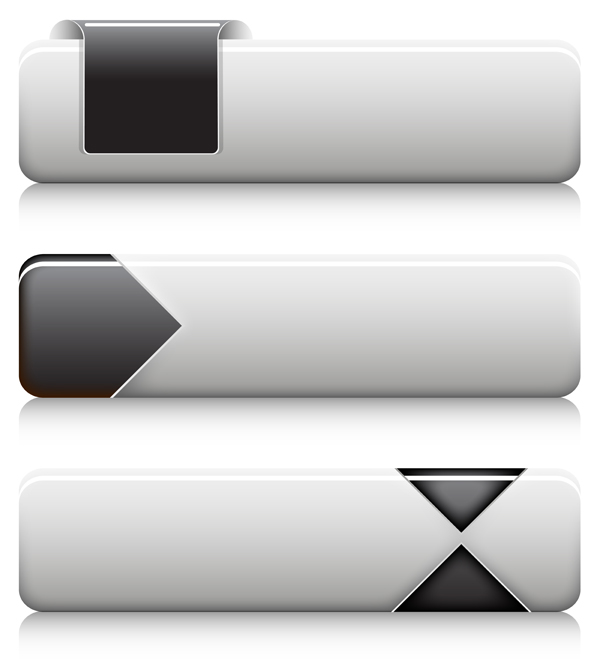 Black and White Buttons