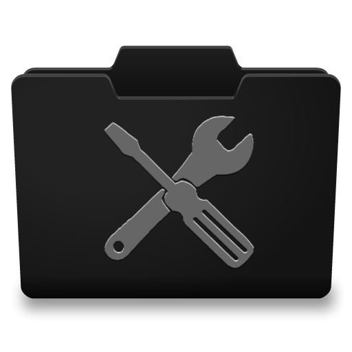 Black Folder Icon