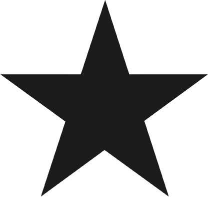 Black Star Vector