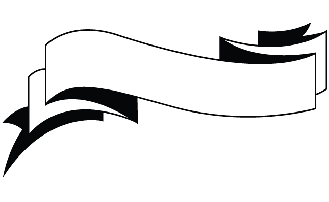 Blank Ribbon Banner Vector Blank Ribbon Banner Vector