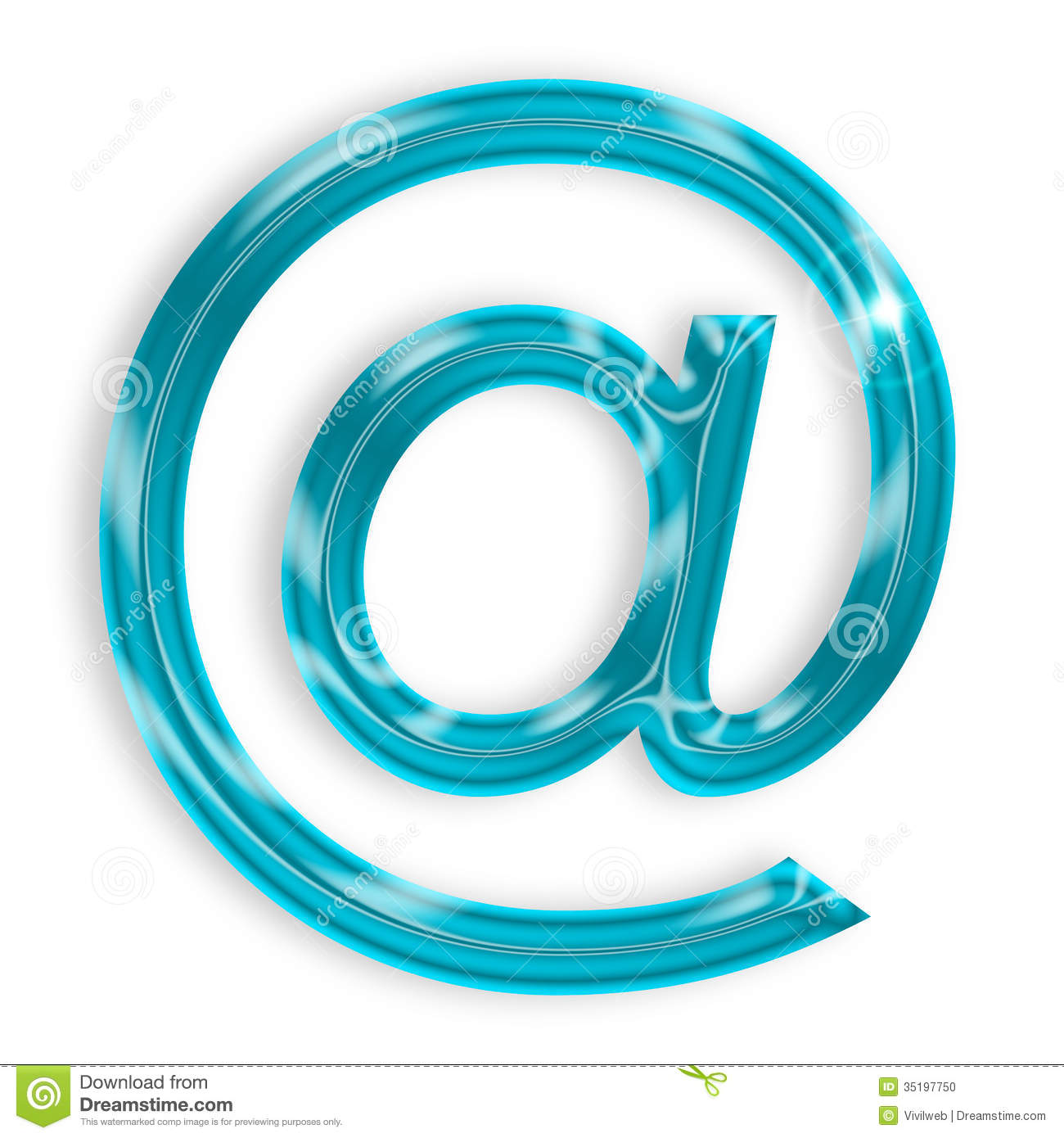 Blue Email Icon Transparent
