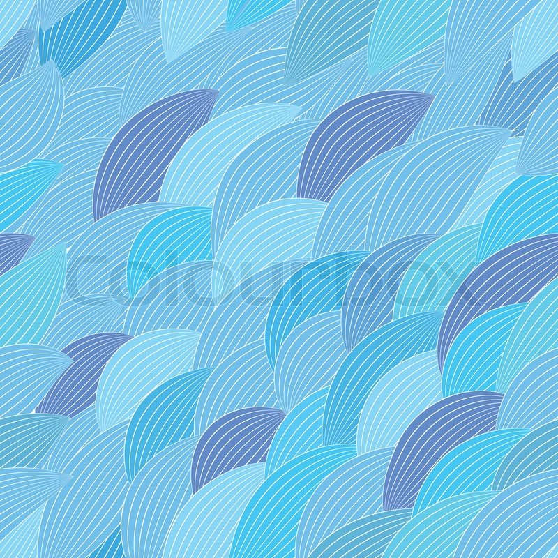 Blue Ocean Water Texture Seamless