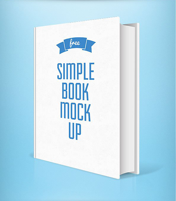 Book Cover Mockup PSD