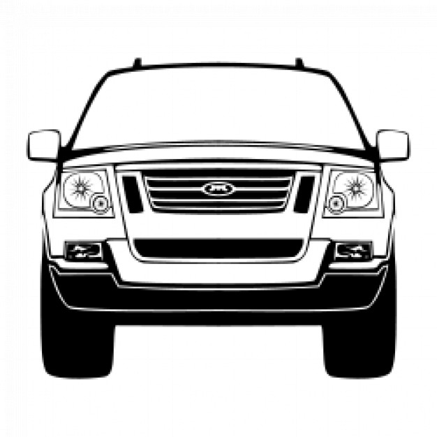 clipart car front - photo #37