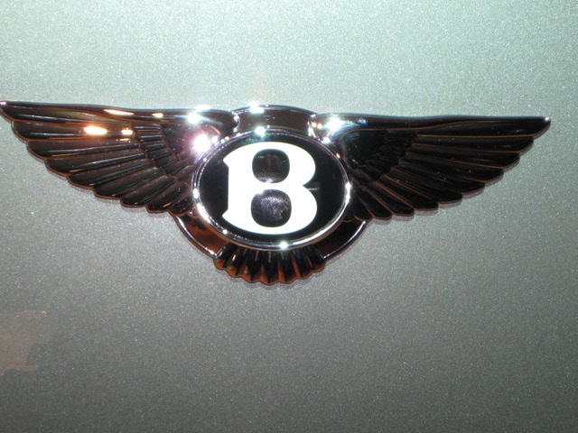 Car Logo with B and Wings