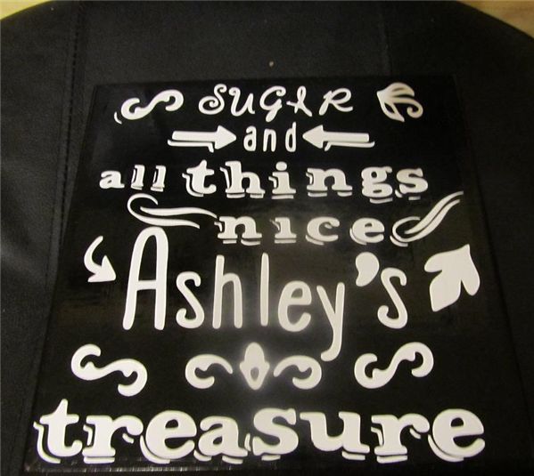 Chalkboard Font Cricut Cartridge Project