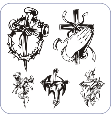 Christian Religious Symbols Vectors Christian Religious Symbols Vectors
