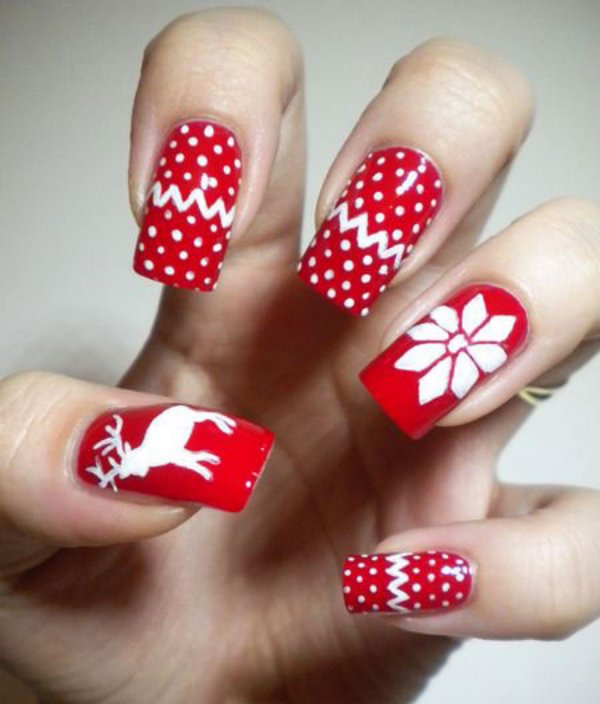 Christmas Nail Art