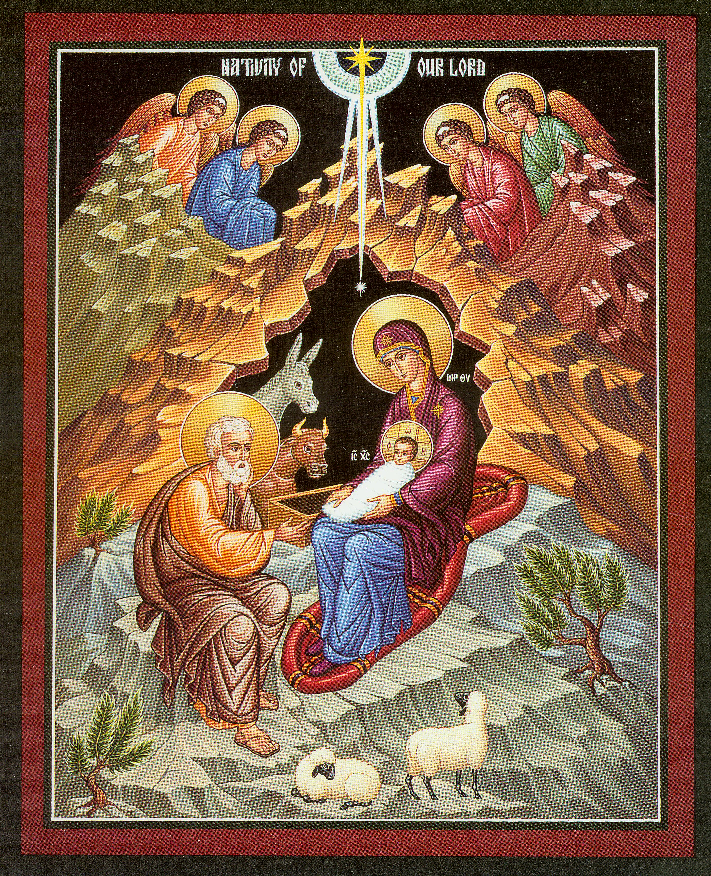 Christmas Nativity Icons Orthodox