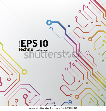 Circuit Board Vector