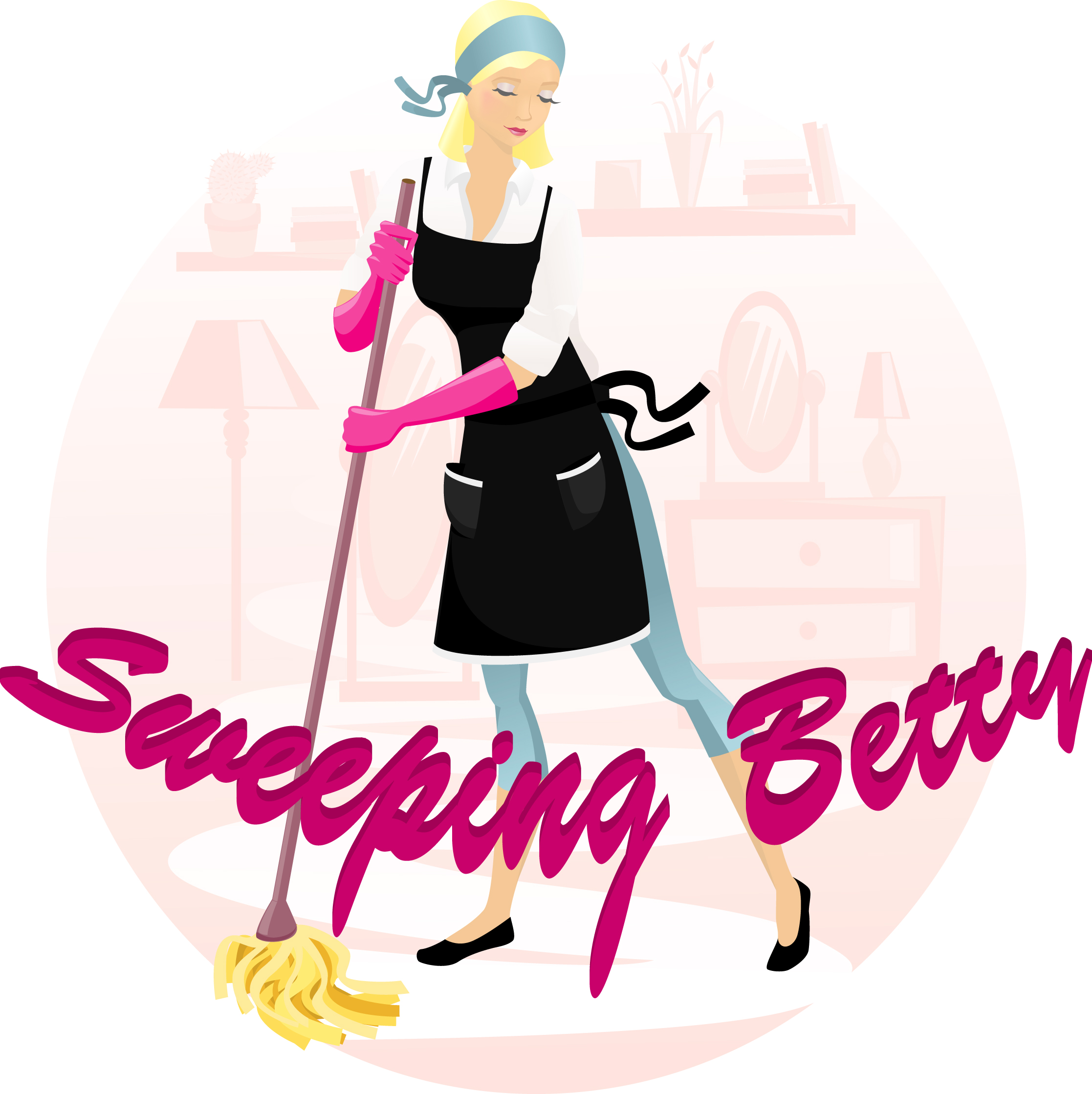 Cleaning Lady Vector