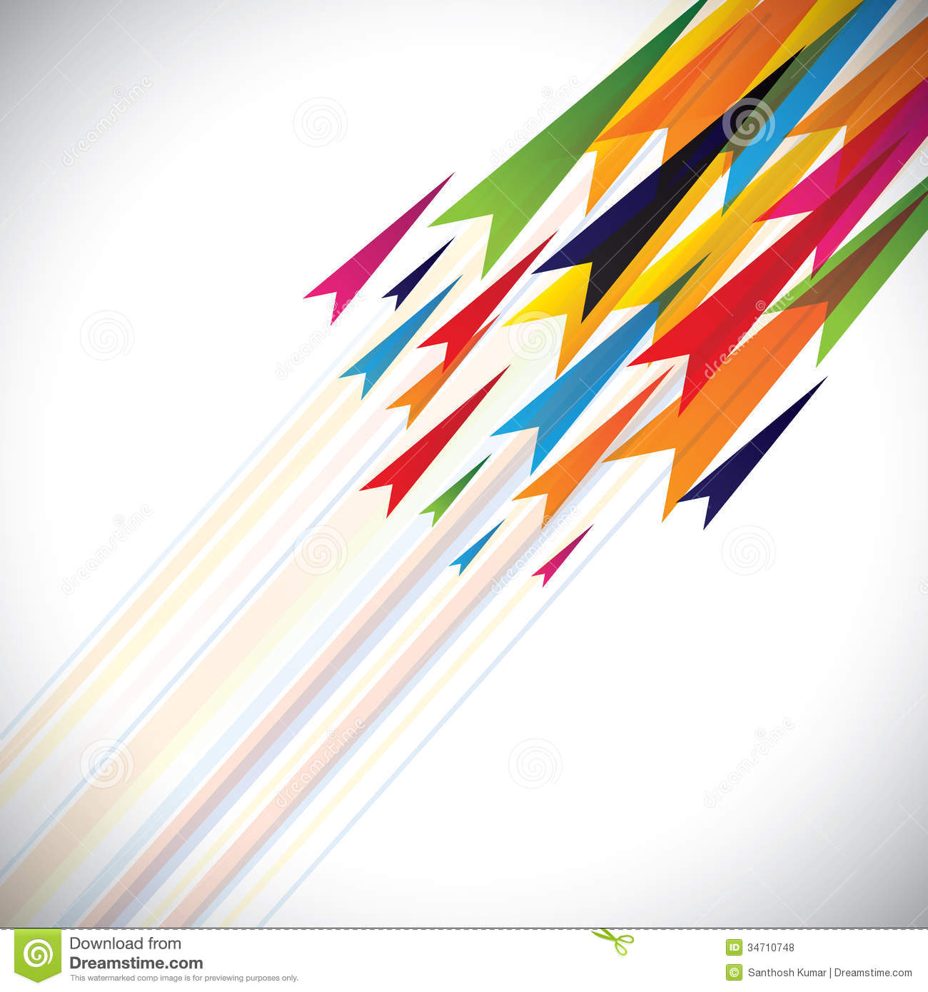 Colorful Vector Arrows