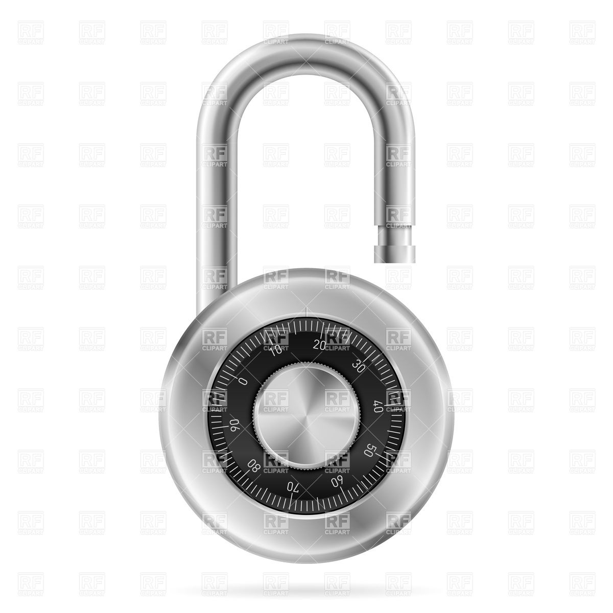 Combination Lock Clip Art