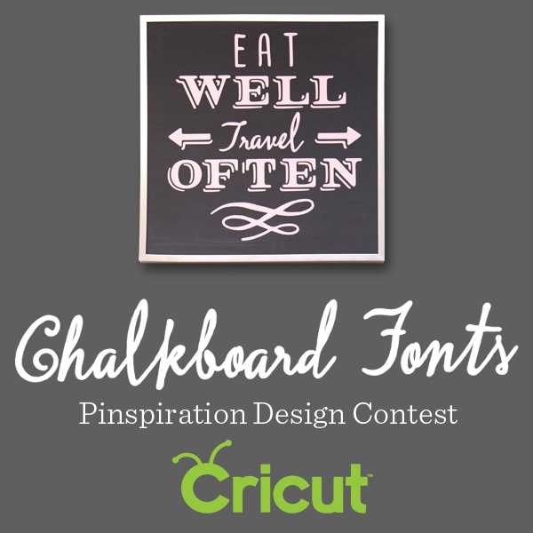Cricut Chalkboard Font Projects