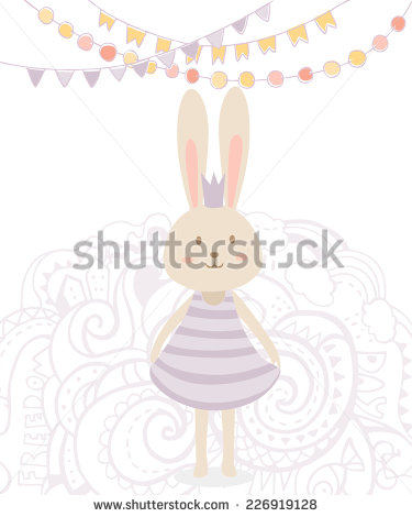 Cute Bunny Rabbit Crown