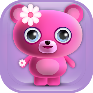 Cute Pink Go Launcher Theme