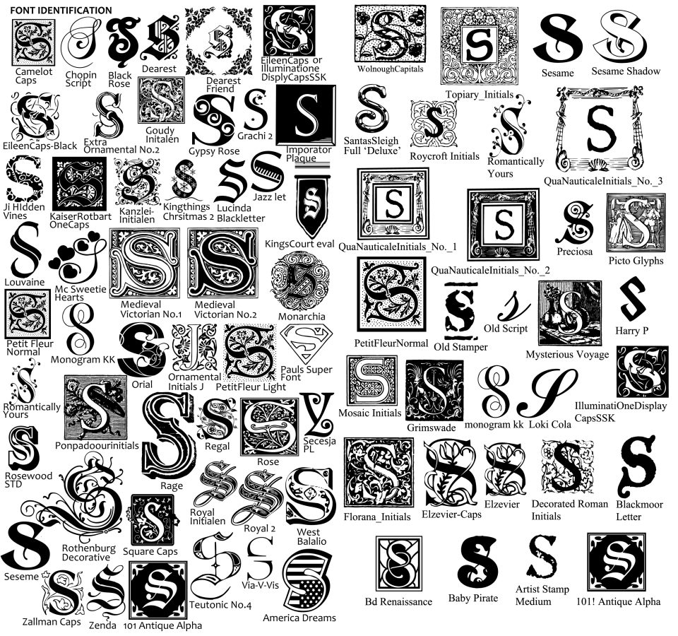 Decorative Split Letter Fonts Decorative Split Letter Fonts