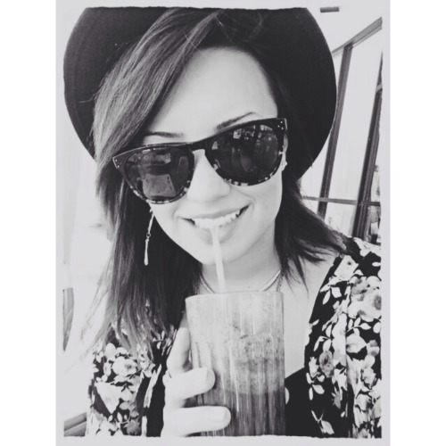 Demi Lovato Black and White Tumblr