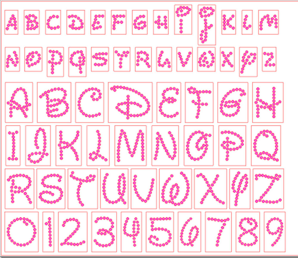 Disney Font Alphabet Letter Printables Disney Font Alphabet Letter Printables