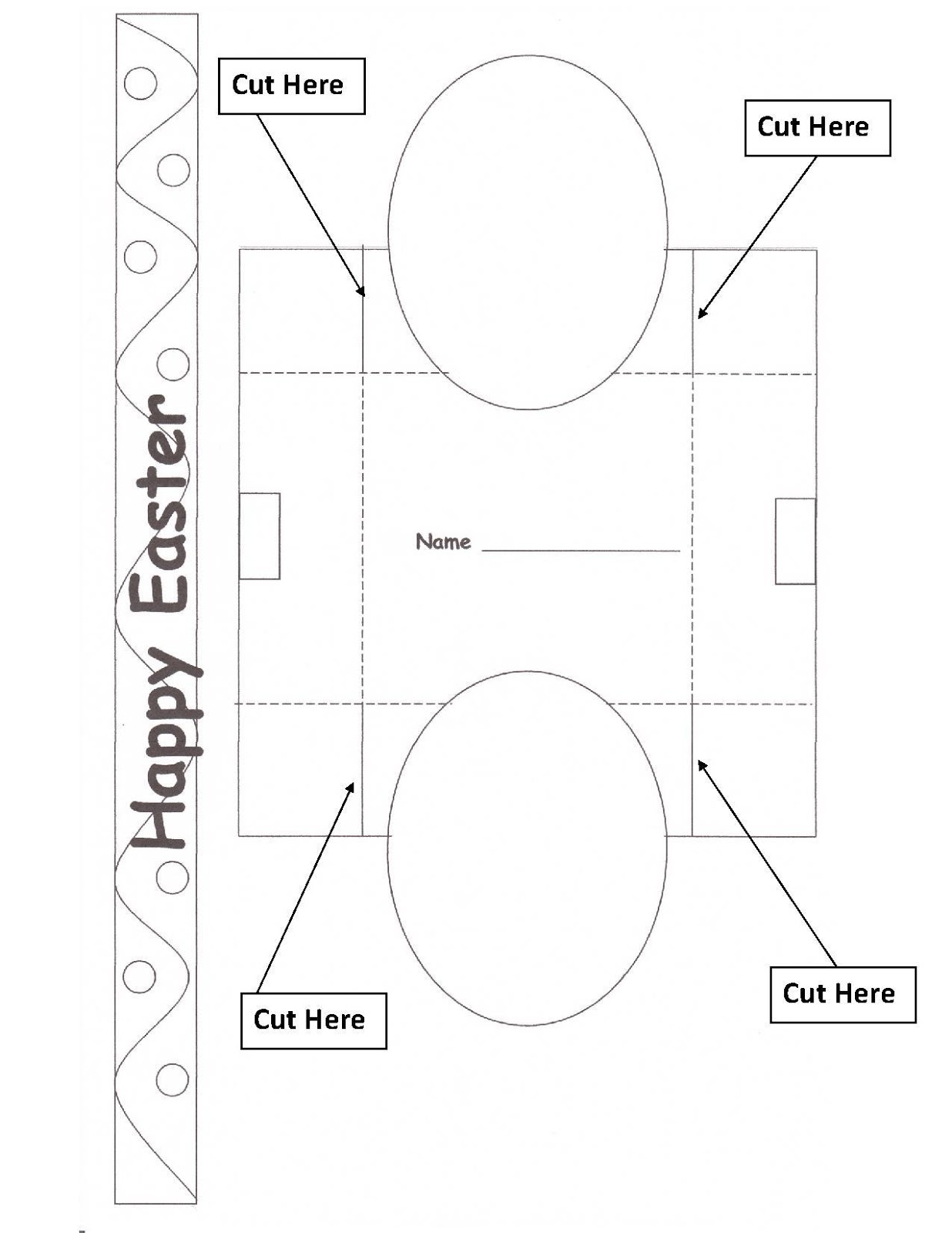 Easter Basket Template